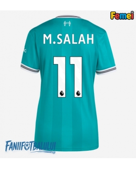 Liverpool Mohamed Salah #11 Tricou Fotbal Replică 2025-26 Femei Treilea